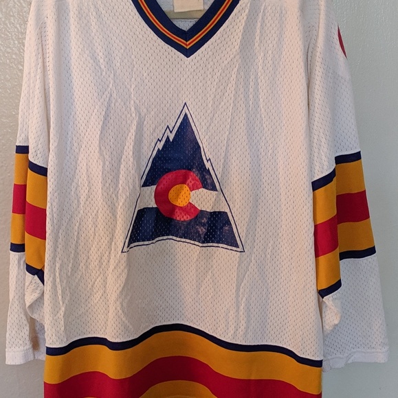 colorado rockies vintage hockey jersey
